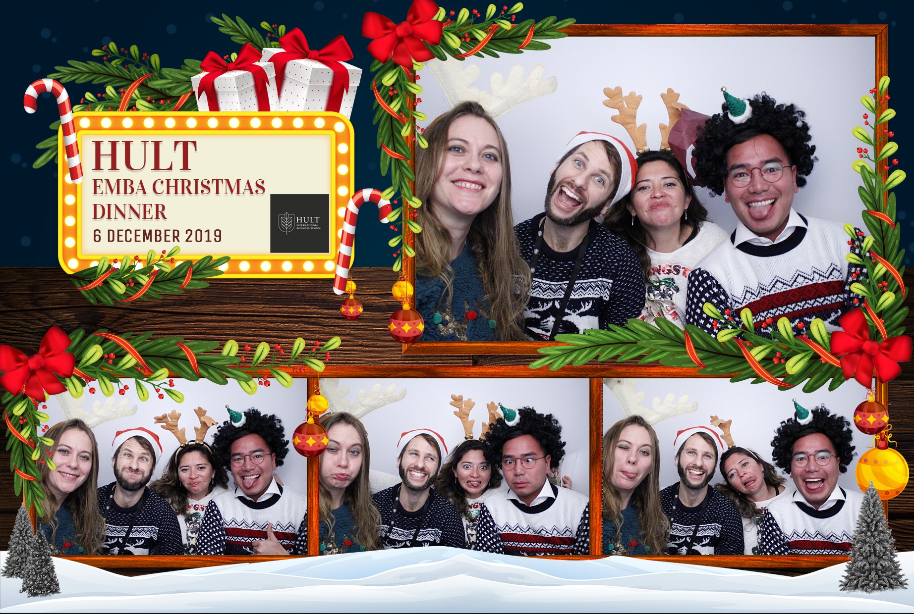Hult EMBA Year 1 Christmas Dinner | View more photos from the event at gallery.myphotoboothexperience.co.uk/u/MyPhotoBoothExperienceLtd/Hult-EMBA-Year-1-Christmas-Dinner